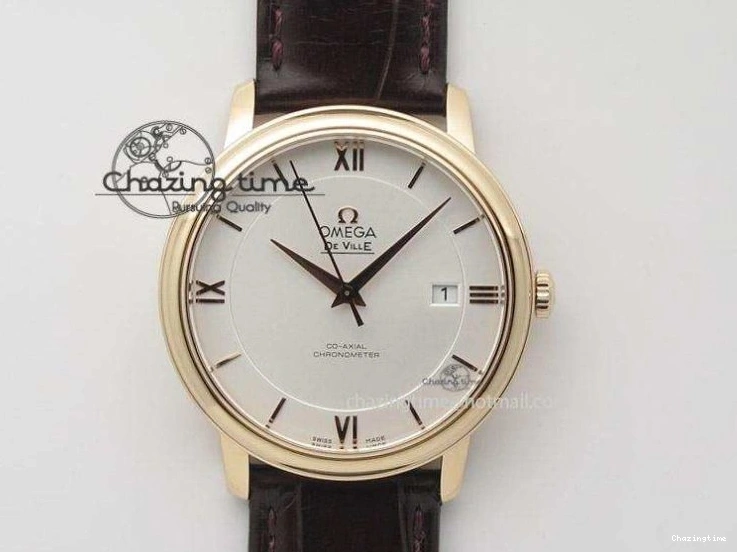 0103 De Ville MK 1:1 Best Edition SS Black Dial On Black Leather Asian Seagull T1701 (Sec@6) Unisex 8243